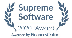 Supreme software 2020 award logo