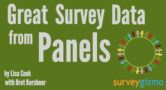 great survey data from panels