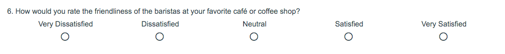 Alchemer Blog: Quantitative Questions Versus Qualitative Questions in Surveys - Likert Scale