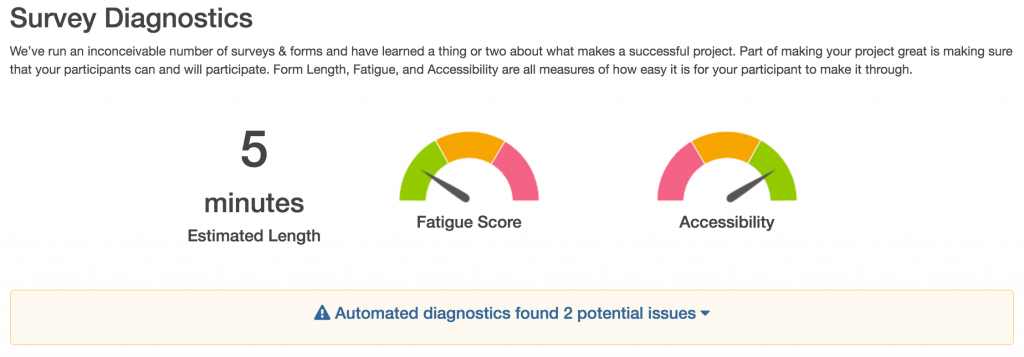 Alchemer Blog: How Many Survey Questions Should I Use? - Completion Time Dashboard